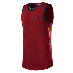 Camiseta de Baloncesto Deportiva Transpirable de Secado Rápido con Logotipo Personalizado para Hombre, Camiseta de Baloncesto de Malla Deportiva - Product Image 1