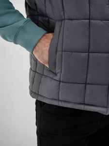 Veste sans manches pour homme, saison hivernale 2025, vêtements décontractés, veste bomber légère pour homme, vente en gros, nouvelle conception de veste personnalisée - Product Image 4