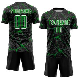 Maillot de football Vêtements de club Maillot de l'équipe de football de la Nouvelle-France Maillots de football personnalisés Ensemble de football - Product Image 1