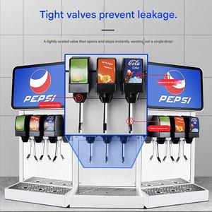 Système de <span class=keywords><strong>fontaine</strong></span> à soda commerciale avec tour de distribution automatique et bac à glace - Product Image 1
