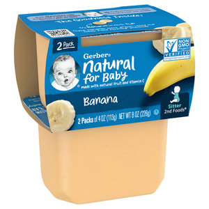 Gerber Banana 42g Puffs Cereal Snack Emballage instantané à saveur de fruit pour aliments et boissons pour enfants - Product Image 5