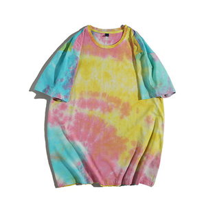 Camiseta de Manga Corta para Hombre, 230g, Algodón/Fibra de Bambú, Estampado con Patrón de Lijado, Ecológica - Product Image 2