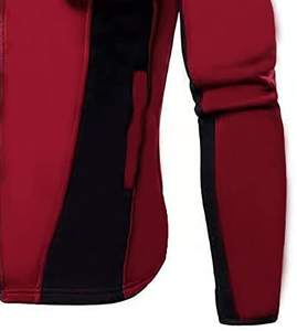 Nouveaux survêtements pour hommes de haute qualité respirants pour hommes, vêtements de jogging d'entraînement, fermeture éclair, manches longues, survêtement 100% coton - Product Image 2