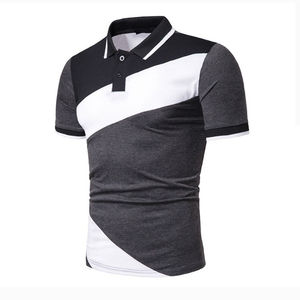 Polo décontracté de haute qualité nouveau style pour hommes bouton conception à manches courtes bonne vente pour les loisirs de plein air d'été - Product Image 2