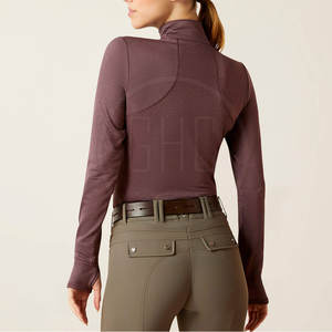 Camisas de Montar de Algodón/Poliéster de Alta Calidad, Color Personalizado, Manga Larga, Secado Rápido, Transpirables, Cómodas, OEM Personalizado - Product Image 6