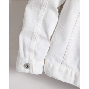 Vente en gros, dernière vente chaude, veste en denim décontractée en coton pour hommes, veste en jean slim de haute qualité avec logo personnalisé imprimé pour hommes - Product Image 3