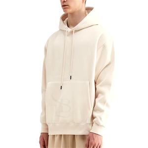 Haute qualité hiver personnalisé luxe français éponge broderie sweats à capuche vierge surdimensionné unisexe coton hommes sweats à capuche - Product Image 1