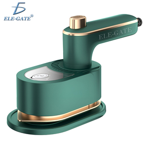 Fer à vapeur portable compact 2-en-1 1000W, fer à repasser électrique standard de qualité pour vêtements, semelles en céramique, fer à repasser de voyage - Product Image 1