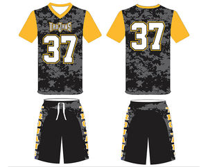 Conjuntos de Uniformes de Fútbol 7v7, Sublimados Impresos, Compresión, Transpirables, Antibacterianos, de Secado Rápido, Tela de Alta Calidad, Personalizables - Product Image 2