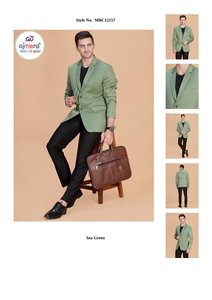 Mens Office Party Wear Coat <b>Blazer</b> Casual Formal Stylish <b>Smart</b> Fit Modern Fashion Apparel Collection - Product Image 4