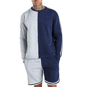 Ensembles personnalisés pour hommes avec logo, ensembles courts 2 pièces, combinaisons de travail, ensembles d'été pour hommes, tenues de mode 2025 - Product Image 6