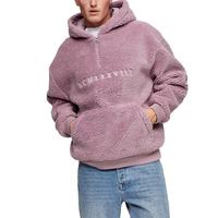 Sudaderas Sherpa para hombre, sudadera gruesa de invierno con forro polar, cómoda para uso diario informal para hombre