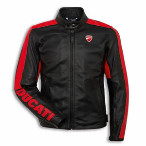 Chaqueta de Motocicleta de Cuero C4 de la Marca DUCATI, de Alta Calidad, Resistente al Viento, Transpirable e Impermeable, para Motociclismo, Automovilismo y Motocross - Product Image 1