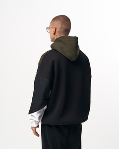 Sudadera con capucha de diseñador GSM 450 de peso pesado para hombre, ropa de calle de invierno con cremallera de cara completa lisa de buena calidad, cómoda 3D ODM - Product Image 3