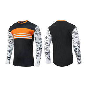 Jersey de ciclismo para hombre de la mejor calidad, LOGOTIPO personalizado, equipo de carreras, manga larga, secado rápido para deportes de verano, ciclismo, gran oferta, camisetas MTB - Product Image 1