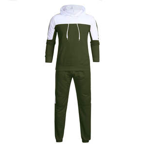 Vêtements de sport pour hommes Sublimation personnalisée en polyester Survêtements Streetwear Combinaison d'entraînement de jogging Active Wear's Tracksuit OEM - Product Image 1