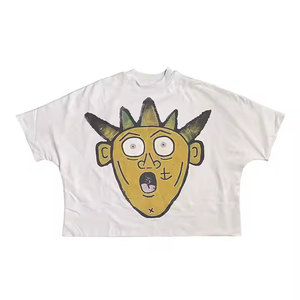 T-shirts décontractés pour hommes en coton 100% respirant, écologiques, coupe ample, 280g, confortables et abordables, vente en gros - Product Image 1