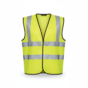 Chaleco de Seguridad Ligero con Franjas Reflectantes para Trabajo de Construcción - Product Image 1