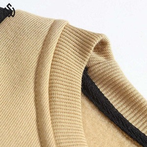 Sweat-shirt décontracté en coton mélangé de qualité supérieure pour hommes Sweat-shirt d'hiver en tricot avec doublure douce - Product Image 3