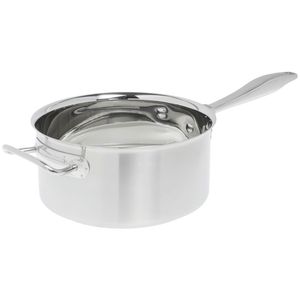Casserole en acier inoxydable durable avec finition de qualité supérieure, poignée confortable, excellent choix pour la cuisine quotidienne - Product Image 5
