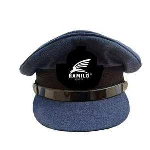 หมวกแก๊ปทรงคลาสสิกแบบขายส่ง สำหรับวงโยธวาธิต พร้อมงานปักและขอบเย็บ ใช้ได้ในโอกาสลำลอง ราคาประหยัด - Product Image 4