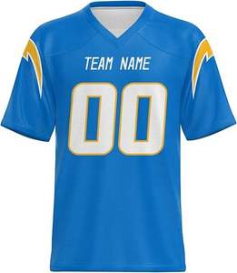 Nueva Temporada de Camisetas de Fútbol Americano de los Bears, al por Mayor, Transpirables, Personalizadas, Estilo Profesional, Ajuste Deportivo, Nombre del Equipo Personalizado - Product Image 2