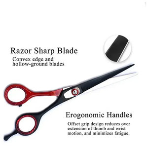 Conception personnalisée de haute qualité et couleur ciseaux de coiffeur ciseaux de coupe de cheveux professionnels avec gravure personnalisée - Product Image 3