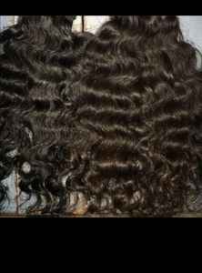 Paquetes de cabello humano virgen Remy indio al por mayor un donante sin costura de trama para trenzar - Product Image 2