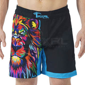 Venta al por mayor de estilo único personalizado impreso pantalones cortos MMA 2025 peso ligero Jiu Jitsu Kimono pantalones cortos MMA - Product Image 1