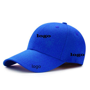 Venta al por mayor de una pieza logotipo personalizado bordado gorra de béisbol Vintage 6 paneles ala curva OEM estilo sombrero característica común de la tela - Product Image 1