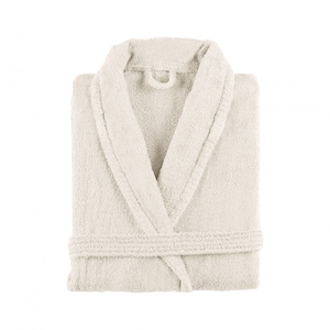 Bata ligera de algodón tejido comprimido para viajes y uso doméstico Hasta la rodilla Estilo de lujo Secado rápido y altamente absorbente - Product Image 3