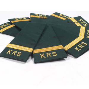 Épaulettes de cérémonie à 1 barre, équipement général de grade pour uniforme personnalisé - Product Image 3