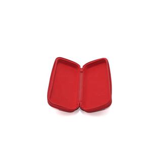 Mallette de rangement en EVA de voyage Anti-Stress de l'usine du Vietnam pour lunettes petit étui rigide carré avec fermeture à glissière en matériau PU - Product Image 5