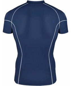 ชุดรัชการ์ดแขนสั้นสำหรับผู้ชาย,ชุดรัชการ์ดเนื้อผ้าระบายอากาศได้ดีออกแบบโลโก้ได้ตามต้องการ - Product Image 3