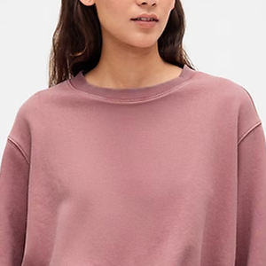 Sudadera para Mujer al por Mayor con Mangas Completas y Logotipo Personalizado, Diseño de Color Sólido para Compradores al por Mayor, Diseño Económico 2026 - Product Image 2