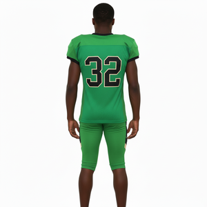 Maillot de football américain à manches courtes, ensemble uniforme de sport personnalisé avec nom et numéro d'équipe, vente en gros, collection 2026 - Product Image 2