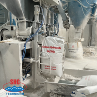 Kapur Hidrat Berkualitas Tinggi 90%-97% Kemurnian, Bubuk Putih Susu 200 Mesh Berbasis Batu Kapur, Ekspor Vietnam, SHC Group Model SHCA-01