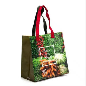 Sac à provisions fourre-tout imprimé pp non tissé promotionnel vente en gros/sacs à provisions non tissés réutilisables imprimables avec logo - Product Image 6