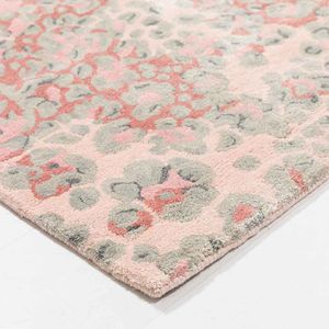 Tapis moderne fait à la main en laine viscose imprimé Animal résistant aux taches et aux animaux de compagnie coupe boucle pile pour chambre bureau maison et hôtel utilisation - Product Image 3