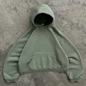 Haute qualité personnalisé surdimensionné Baggy hommes à capuche Streetwear Boxy Fit poids lourd goutte épaule à capuche sans chaîne conception - Product Image 6