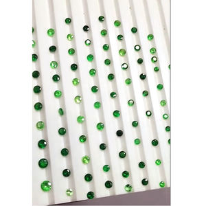 247ชิ้นของ tsavorite ธรรมชาติ3มม. 4มม. รอบ Facet 45 CTS ล็อต iroc ขายสีเขียว tsavorite อัญมณีหลวมตัดเรา $360 - Product Image 3