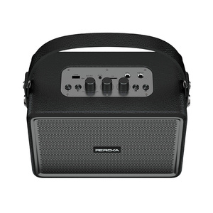 Reroka <span class=keywords><strong>Retro</strong></span> Chất Lượng Cao Âm Thanh Karaoke Loa Bluetooth Đảng Loa Hỗ Trợ Kép Không Dây <span class=keywords><strong>Microphone</strong></span> S4201 - Product Image 2