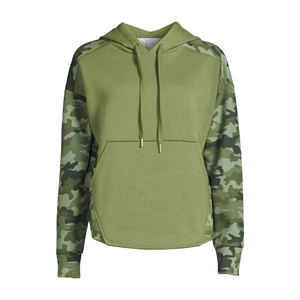 Wholesale Fashionable Breathable Women's Cotton Hoodie <b>Top</b> Selling Long <b>Winter</b> <b>Top</b> with Soft Hooded Collar and Front Logo - Product Image 4