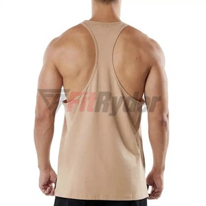 Débardeurs respirants de qualité supérieure pour hommes, séchage rapide, gymnase d'été, logo personnalisé, grande taille, tricot décontracté à capuche en polyester - Product Image 2