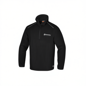 Manteau en micropile pour garçons avec fermeture éclair courte, vêtement d'extérieur confortable - Product Image 2