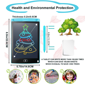 Hot bán 8.5 inch LCD bằng văn bản máy tính bảng trẻ em vẽ Hội Đồng Quản trị kỹ thuật số graffiti Pad tái sử dụng điện tử bằng Văn Bản Công cụ quà tặng cho trẻ em - Product Image 2