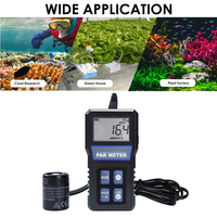 Mètre PAR numérique haute précision, capteur quantique à spectre complet, aquarium, réservoir de récif et soins des plantes, mesure du PPFD, affichage LCD IP68