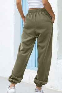 Lâche et Baggy surdimensionné femmes survêtement pantalons de survêtement dames pantalons de sport mode Cargo pantalon femmes Pakistan fabriqué - Product Image 6