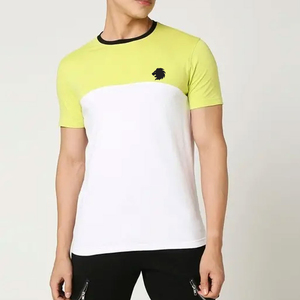 Camisetas estampadas para hombre, corte holgado, 100% algodón, OEM, ODM, camisetas personalizadas de estilo urbano para hombre - Product Image 1