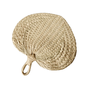 Abanico manual de bambú tejido a mano, ventilador de mano de hoja de palma, repelente de enfriamiento grande de verano, ventilador de hoja de girasol hecho a mano - Product Image 6